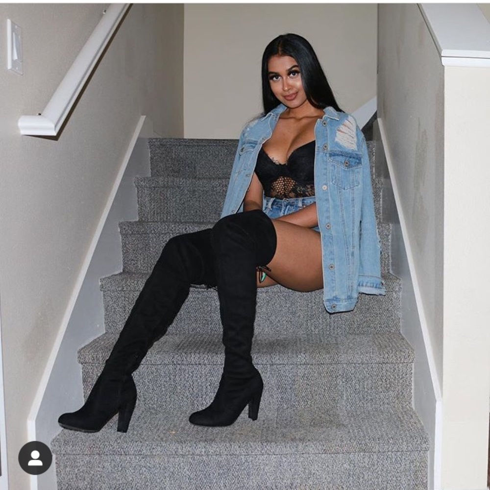 Over the knee boots